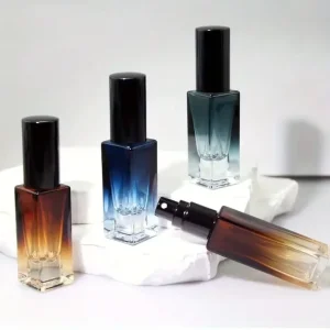 2ml 5ml 10ml Customized Square Perfume Sample Set Empty Perfume Glass Bottles With Customized Box