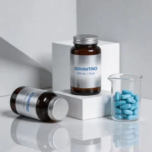 300ml 10oz Amber Glass Medicine Pill Bottle with Wide Mouth and Aluminum Lid