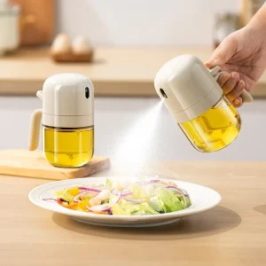 300ml 10oz Press Multifunctional Kitchen Oil Spray Bottle Dispenser