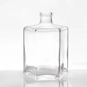 300ml 330ml 500ml 750ml 1000ml Rectangle Glass Spirits Bottles with Screw Cap for Wine Vodka Gin Rum and Liquor