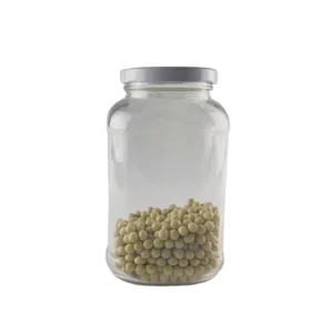 300ml 600ml 750ml 32oz Glass Mason Storage Jar with Metal Lid, Compound Ring, and Metal Band for Canning