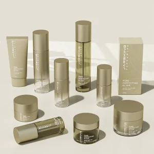 30g 50g 40ml 100ml 120ml Glass Cosmetic Bottle and Jar Sets for Face Cream and Lotion
