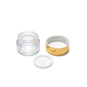 30ml 30g Frosted Cylinder Glass Cosmetic Cream Jar for Skincare