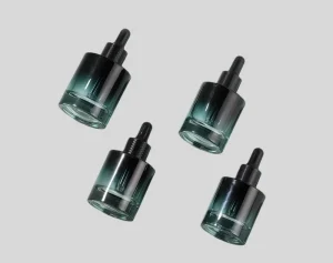 30ml 40ml 50ml Thick-Bottomed Cylindrical Matte Glass Dropper Sealed Essential Oil Bottle