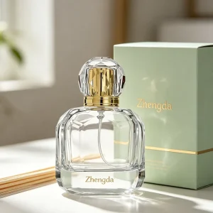 30ml 50ml 100ml Clear Glass Refillable Perfume Bottle for Daily Fragrance