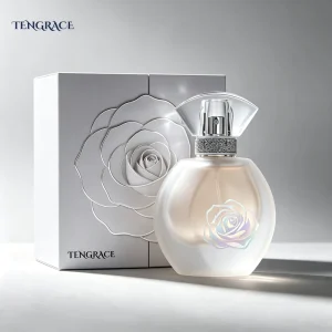 30ml 50ml 100ml Crystal Glass Perfume Bottle with Clear Cap