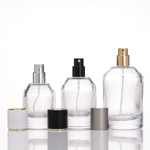 30ml 50ml 100ml Customized Glass Round Perfume Bottles for Cosmetics and Home Fragrance