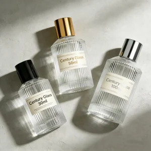30ml 50ml 100ml Cylinder Matte Glass Perfume Bottles with Pump Sprayer