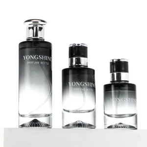 30ml 50ml 100ml Empty Custom Color Glass Cosmetic Packaging Pump Spray Bottles