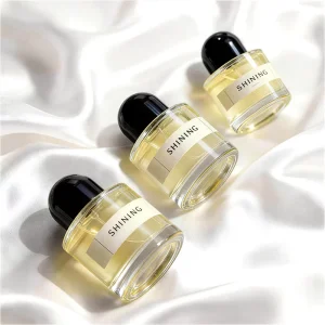 30ml 50ml 100ml Heavy Bottom Transparent Round Cylindrical Parfum Spray Bottle
