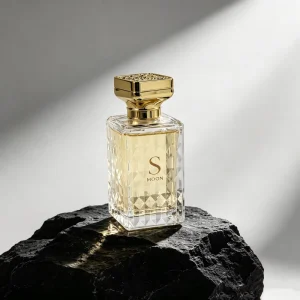 30ml 50ml 100ml Rectangular Crimp Neck Glass Perfume Bottle with Heavy Base Spray Bottle