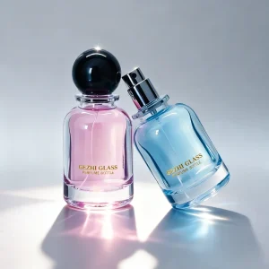 30ml 50ml 100ml Round Clear Glass Perfume Bottles