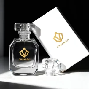 30ml 50ml 100ml Square Glass Perfume Pump Sprayer Bottles with Boxes