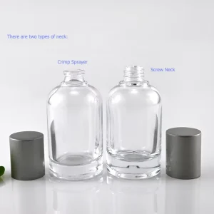 30ml 50ml 100ml Wholesales Glass Perfume Bottle Design With Lids Luxury Perfume Bottle 50ml
