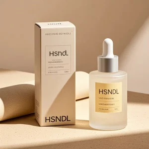 30ml 50ml 60ml 100ml Clear Glass Dropper Bottles for Skincare, Facial Serum, and Essential Oil with Gift Box