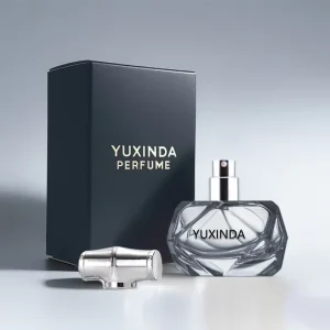 30ml 50ml 80ml Refillable Glass Perfume Bottle with Customized Color and Logo Irregular Design