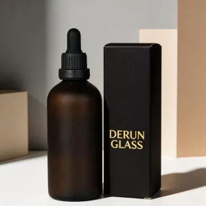 30ml 50ml Amber Glass Essential Oil and 15ml 30ml Serum Dropper Bottles for Skin Care