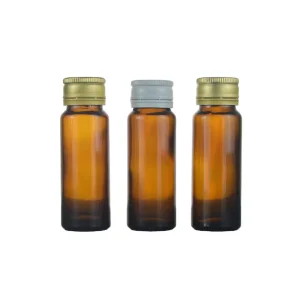 30ml 50ml Amber Pharmaceutical Grade Bottles Amber Cough Syrup Medical Glass Bottle with Aluminum Cap