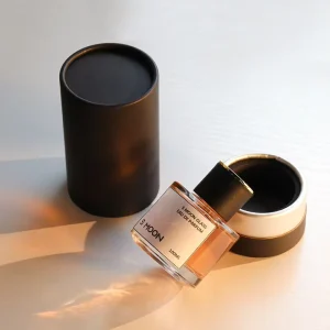 30ml 50ml Cylinder Glass Perfume Spray Bottles with Lids