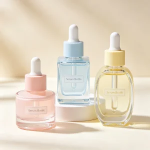 30ml 50ml Glass Dropper Bottle for Skincare, Whitening Serum, and Essential Oil