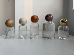 30ml 50ml Glass Perfume Atomizer Spray Bottles, Leakproof Portable Travel Size, Screw Thread Pump