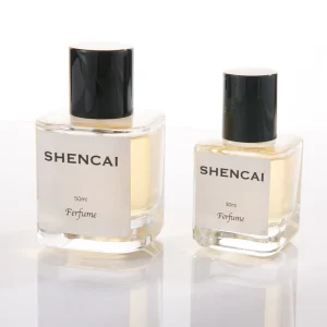 30ml 50ml Round or Square Glass Perfume Atomizer Bottle with Crimp Mouth
