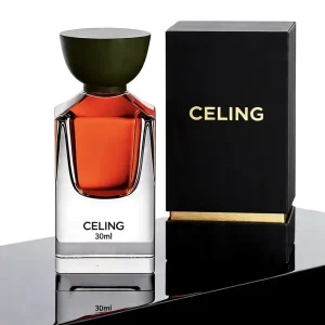 30ml 50ml Screw-Sealed Multifaceted Prismatic Glass Cosmetic Bottle with Packaging Box