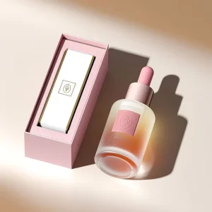 30ml 50ml and 60ml Flat Shoulder Frosted Clear or Amber Glass Dropper Bottle for Essential Oil and Skincare Serum