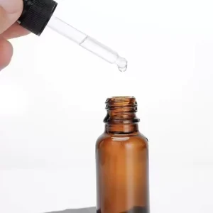 30ml Amber Glass Dropper Bottle with Antitheft Pipette Cap