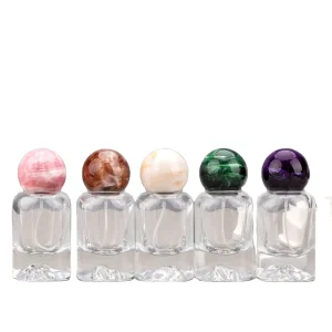 30ml Clear Glass Perfume Bottles with Screw Cap