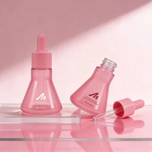 30ml Empty Glass Serum Dropper Bottle for Skincare and Essential Oil