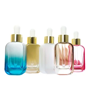 30ml Glass Empty Essential Oil and Skin Care Essence Serum Dropper Bottle