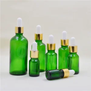 30ml Glass Essential Oil Bottle for Skin Care Cream & Lotion with Glass Dropper Cap for Cosmetic Packaging
