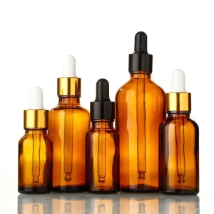 30ml Glass Sample Bottle with Dropper for Essential Oil, Serum, and Skincare Products