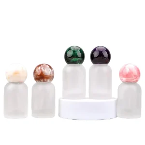 30ml Refillable Glass Perfume Atomizer Spray Bottle with Screw-Thread Pump