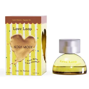 30ml Sweet Caramel Vanilla Perfume for Women, Date Night, Gradient Bottle