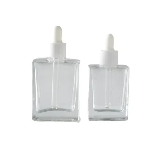 30ml and 50ml Matte White Frosted Glass Dropper Bottle for Essential Oil