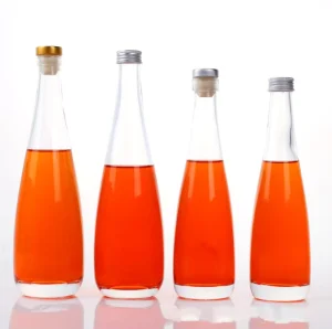 330ml Crystal White Material Water Glass Bottle Custom Logo Juice Glass Bottle