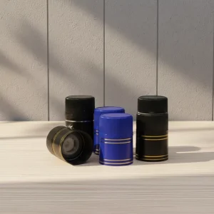 33x47mm 33x58mm Plastic Insert Anti-Refillable Closure Cap for Spirits Industry Glass Packaging