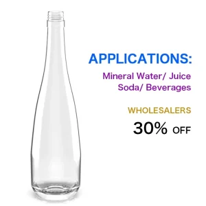 350ml 500ml Custom Transparent Mineral Water Bottle