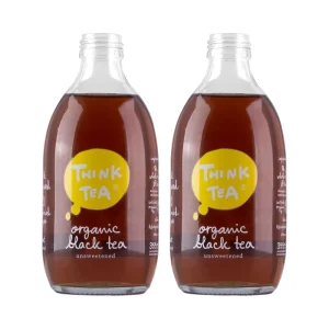 350ml Glass Water Bottle with 28mm Aluminum Cap for Juice and Beverages