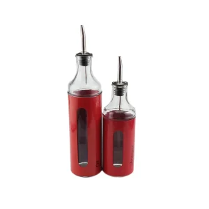 360ml 650ml Glass Spice Storage Bottles With Pourer Lids for Camping