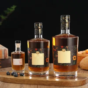 375 ml, 500 ml, 700 ml, 750 ml, and 1000 ml Vodka, Whisky, Gin, and Spirits Glass Bottles for Hand Wash