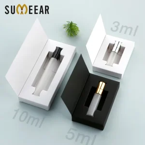 3ml 5ml 10ml Frosted Glass Perfume Pump Sprayer Bottles