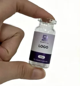 3ml 5ml 10ml Peptide FDA BOPP Roll Glossy d for Fitness Weight Loss Glass VialPackaging Spot UV Holographic Vinyl