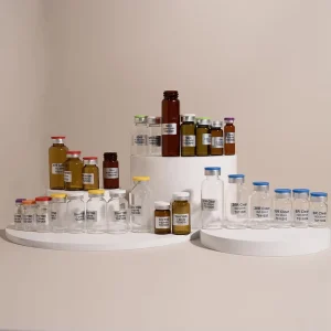 3ml 5ml 7ml 8ml 10ml 15ml 20 30ml Sterile Clear Flat Borosilicate Glass Vial Medicine Bottle for Infusion Liquid Pharmaceutical