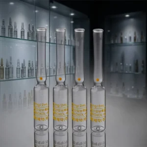 3ml 5ml Clear Amber Silk-Screen Pharmaceutical Glass Ampoules