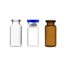 3ml 7ml 10ml Clear or Amber Pharmaceutical Glass Vials
