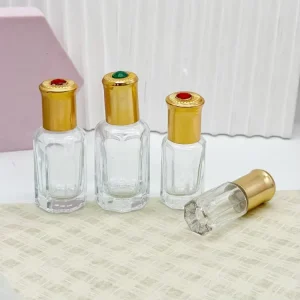 3ml 9ml Essential Oil Empty Octagonal Shape Roller Bottles