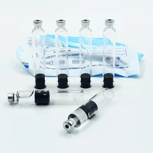 3ml Sterile Glass Cartridge with Aluminum Lid and Rubber Stopper for V2 Pen